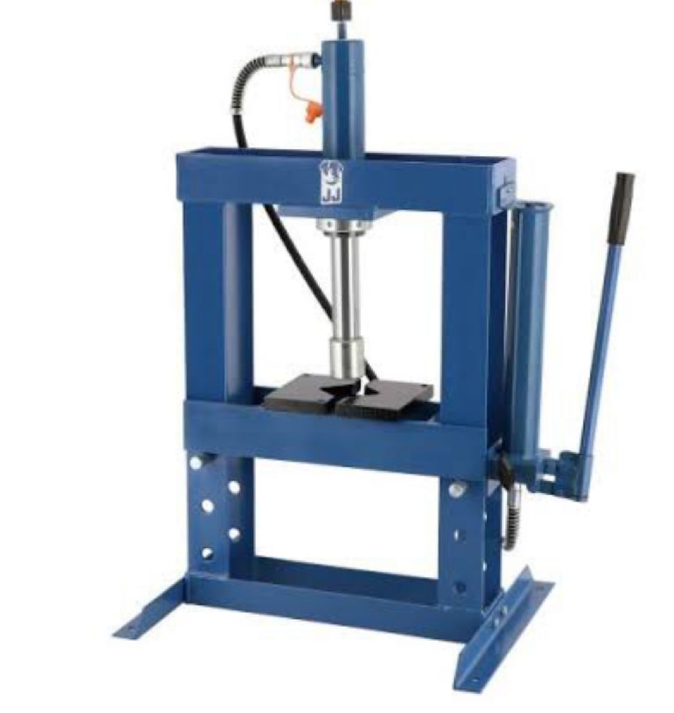 H FRAME HYDRAULICPRESS 20 TONS CAPACITY AND ELECTRICLS OPERATING PANEL 