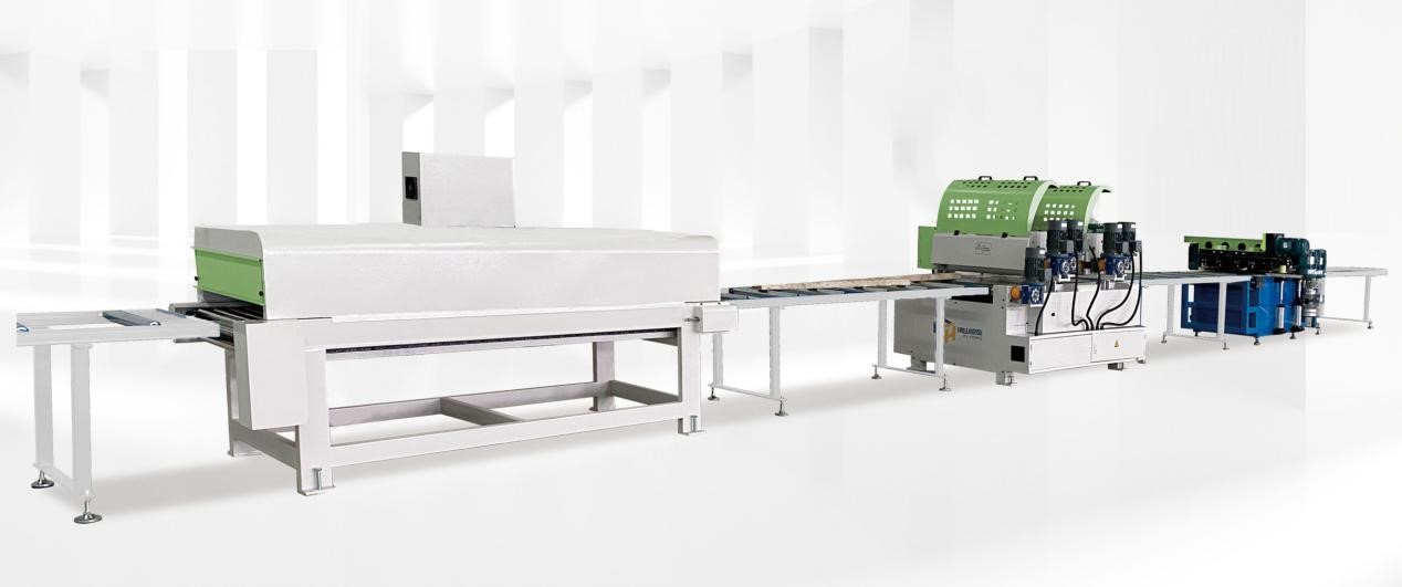 ALUMINIUM FORMWORK POLISIHING,LACQUERING AND DRYING MACHINE SET